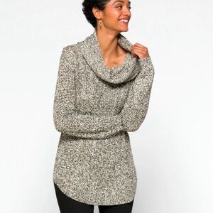 RD Style Cowl Neck Knit Sweater